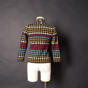 Vintage Jocomomola Mock Neck Sweater